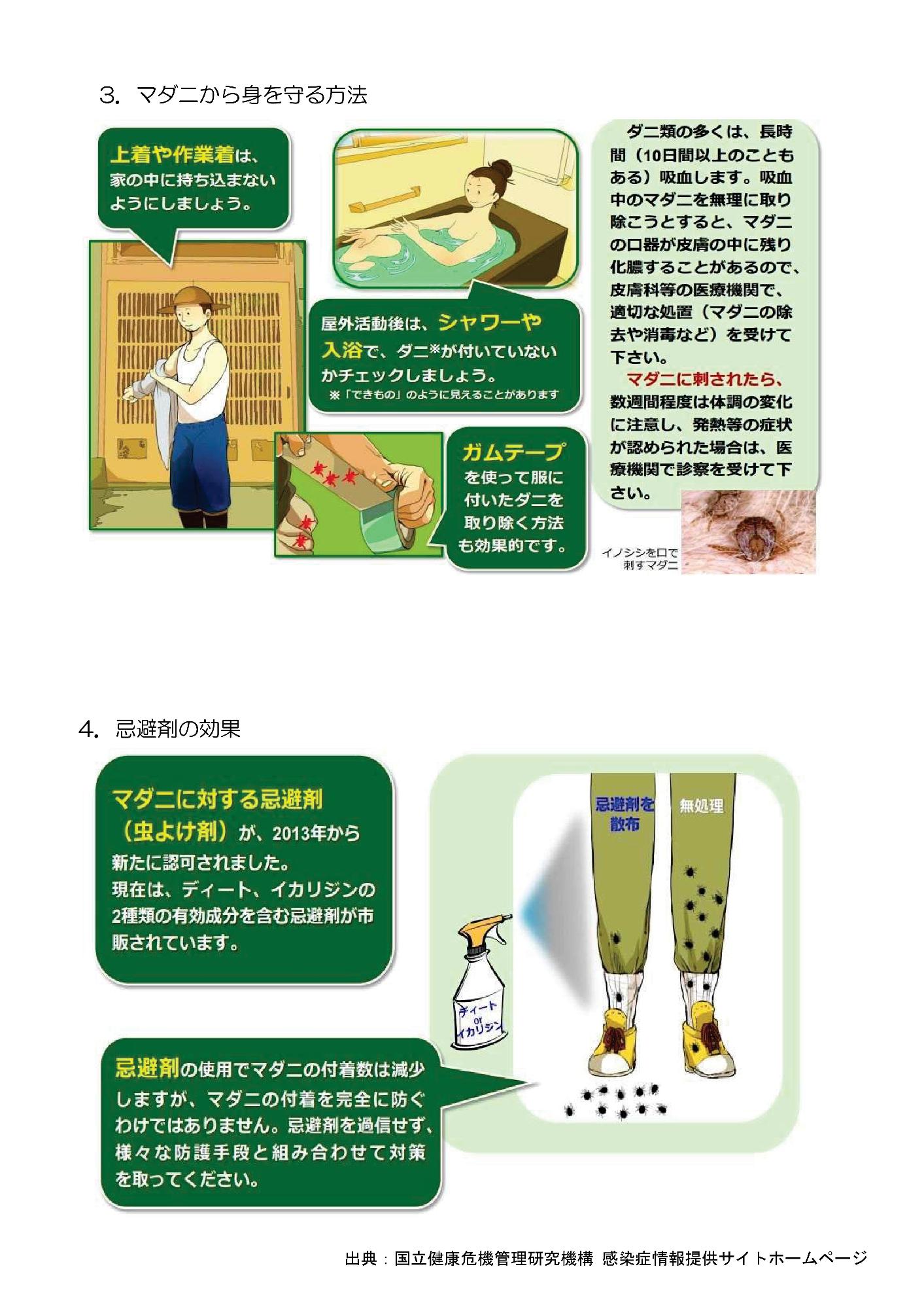 ダニ媒介感染症対策資料2