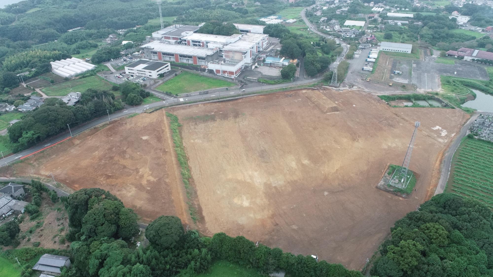川崎工業団地 上空写真