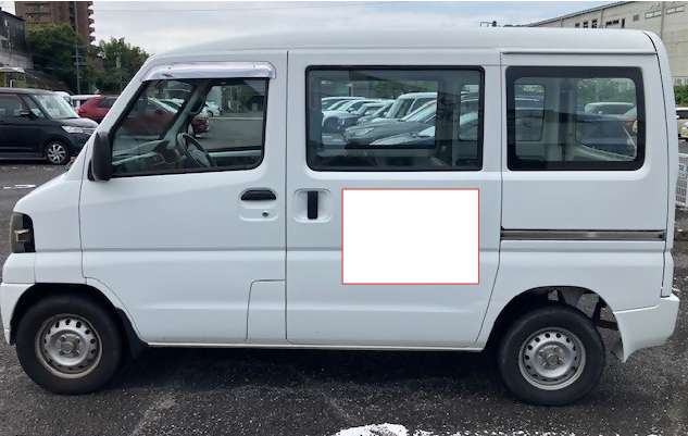 車両左側掲載イメージ画像